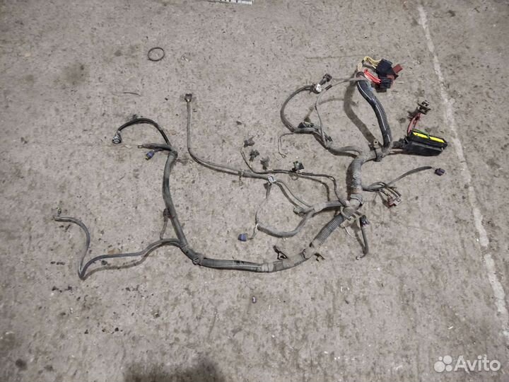 Renault Sandero 1 проводка двигателя