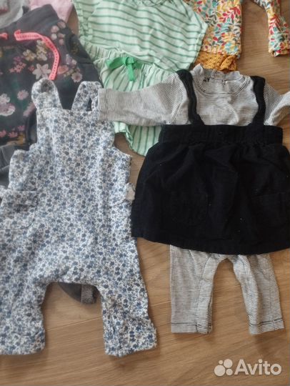 Пакет брендовых вещей на девочку 56-62