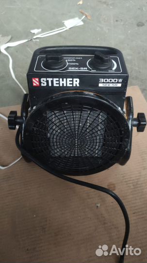 Электрическая тепловая пушка steher 3 кВт