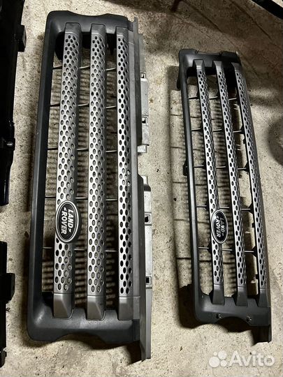 Решетка радиатора на range rover (L320,L322)