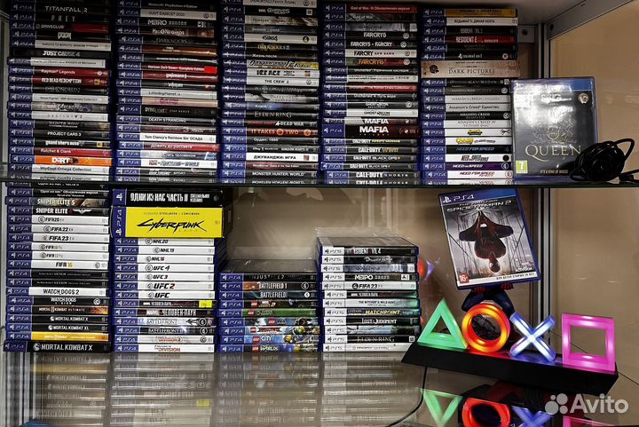 Диски на ps4 (возможен обмен)