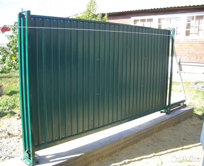 Забор из профнастила
