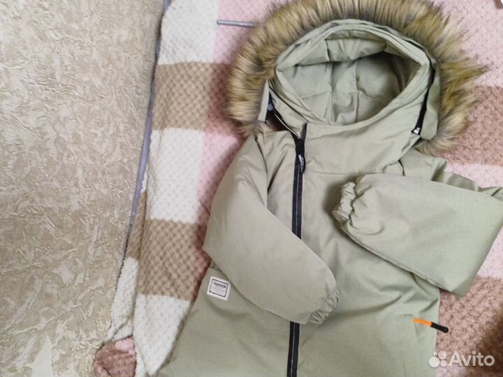 Детский зимний комбинезон на девочку 104 110