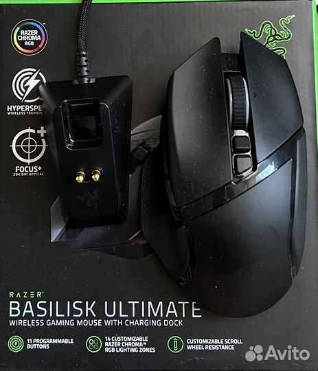 Игровая мышь Razer и клавиатура razer