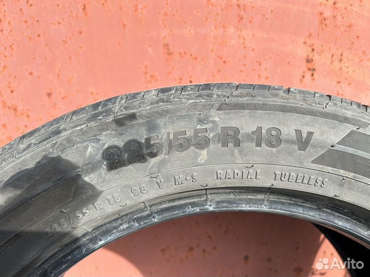 Летняя резина 225 55 R18 бу