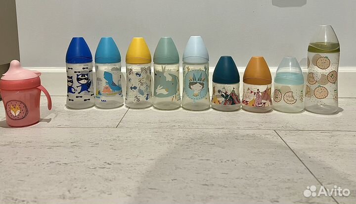 Бутылочки для кормления Suavinex