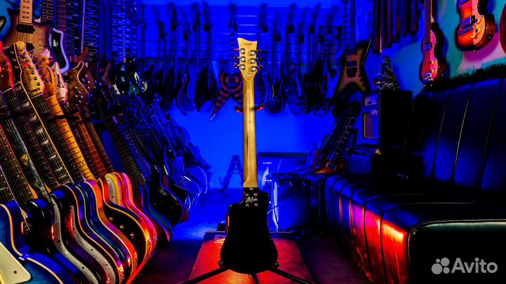 Travel Guitar Hofner China Black