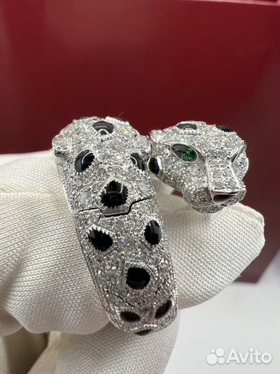 Золотое кольцо Panthère de Cartier с бриллиантами