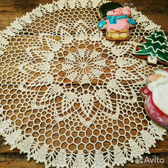 Салфетки крючком