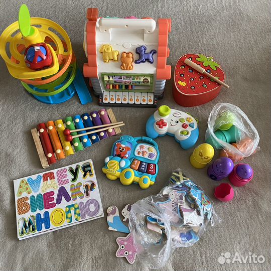 Развивающие игрушки пакетом