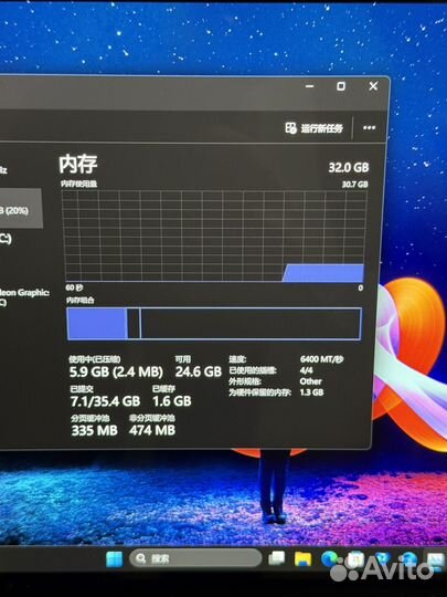 Thinkpad Z13 Gen2 Oled R7-7840U/32gb Ram