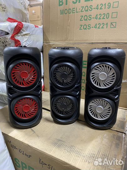 Портативная беспроводная блютуз колонка ZQS-4221