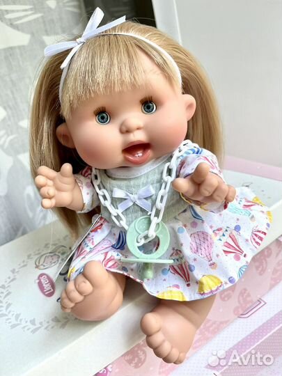 Испанские ванильные пупсы Nines d’Onil 26 см