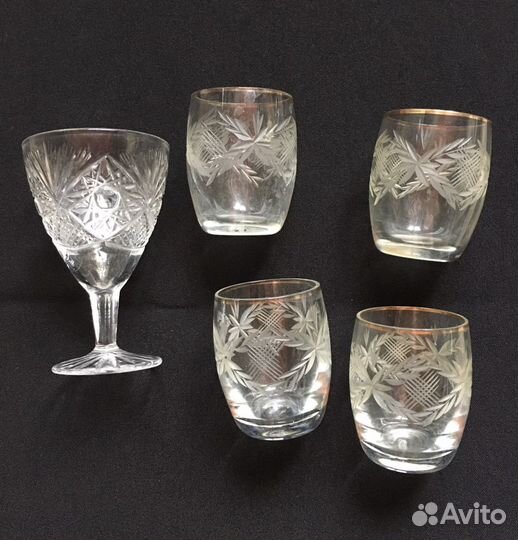 Рюмки (стопки) 6 штук