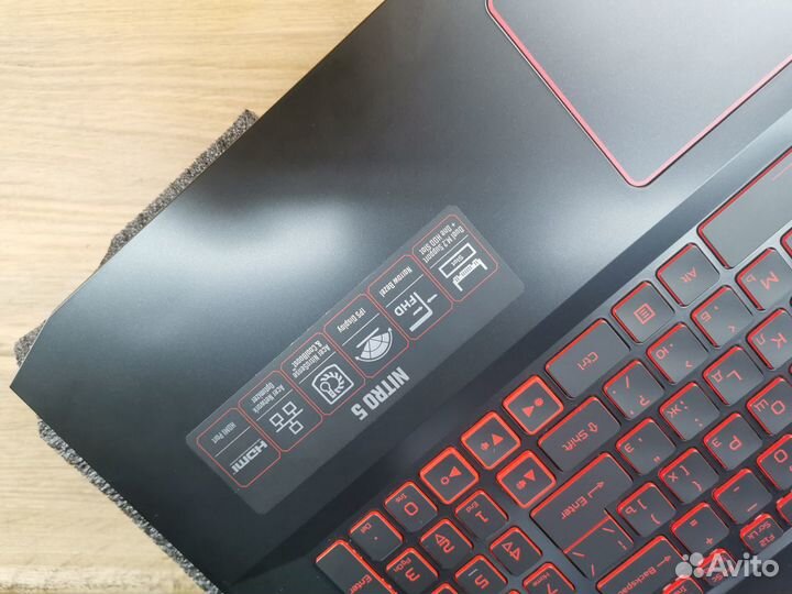 Новый ноутбук acer nitro 5 an517-51-77kq