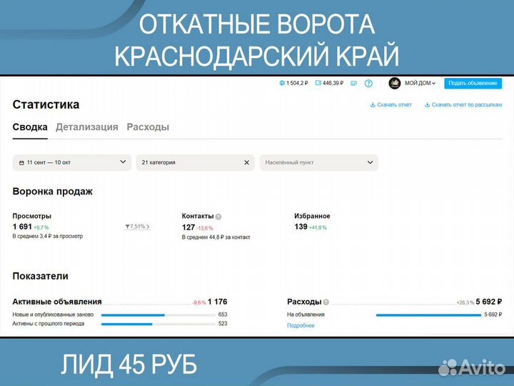 Авитолог /услуги авитолога/ продвижение на авито