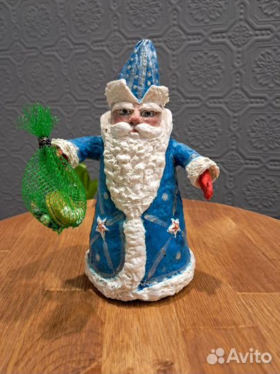 Ватные ёлочные игрушки/Дед мороз и снегурочка