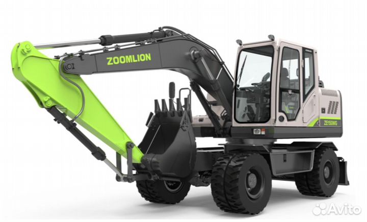 Колёсный экскаватор Zoomlion ZE150WG, 2024