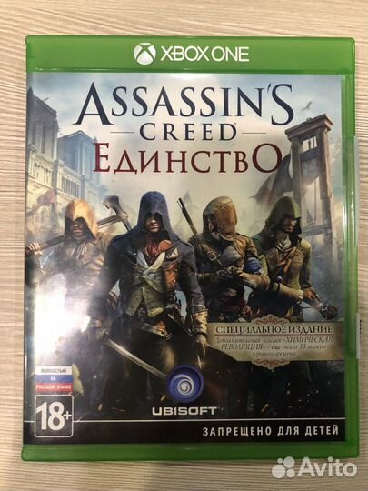 Assassins Creed Единство для X-Box One