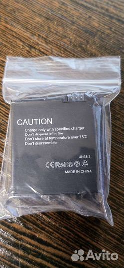 Аккумулятор экшн камеры sjcam