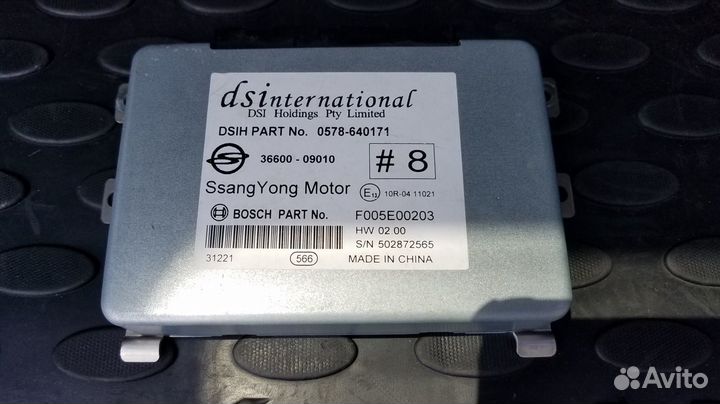 Блок управления акпп-6 SsangYong