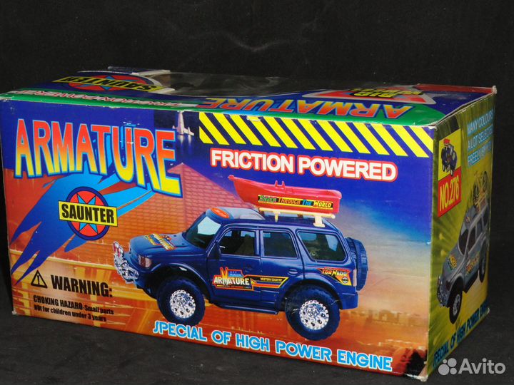 Машинка jeep инерционная