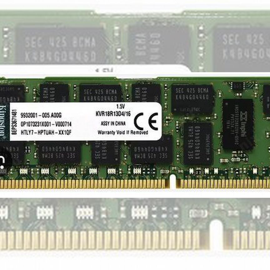 [KVR18R13D4/16] Pc3-14900r 16gb 2rx4 Kingston Kvr18r13d4/16