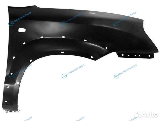 ST-HN50-016-1 Крыло hyundai tucson 04-09 RH с отв