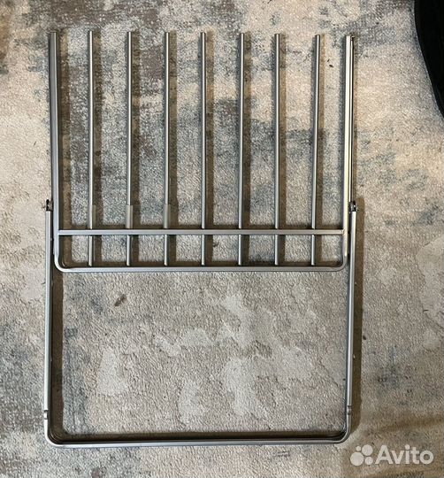 Брючница выдвижная серая 54*48 мм