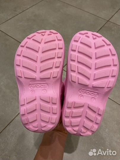 Сапожки crocs c7 для девочки