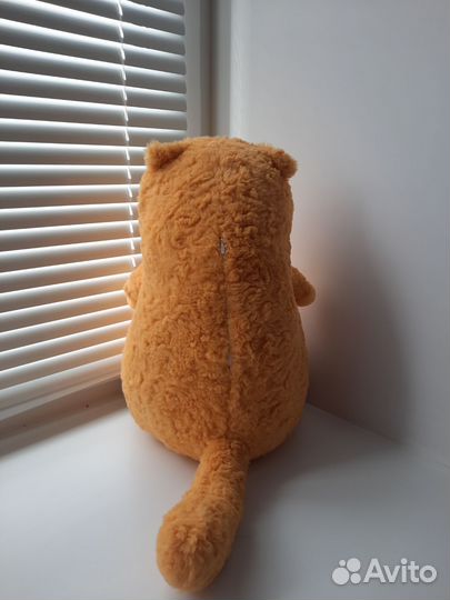Большая игрушка рыжий кот
