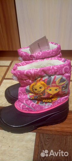 Полусапожки с мехом (новые)