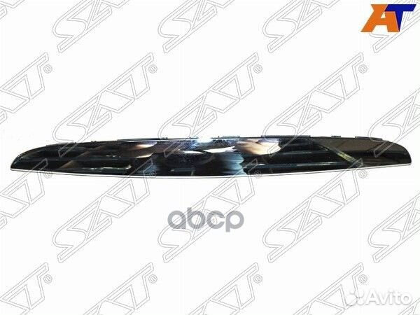 Молдинг капота BMW E90 05-08 хром LH