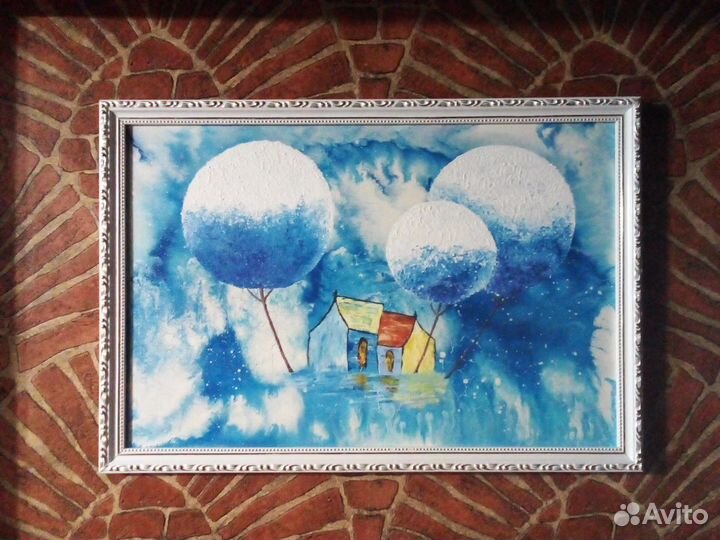 Картина, оргалит