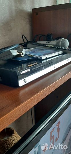 Dvd плеер с караоке samsung