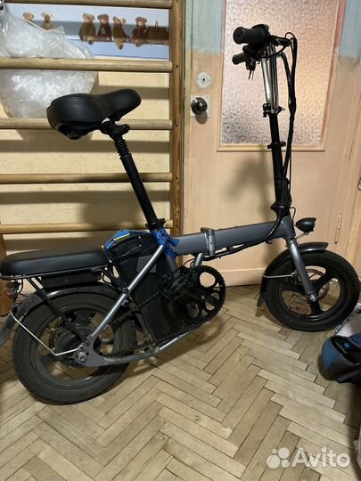 Электровелосипед складной