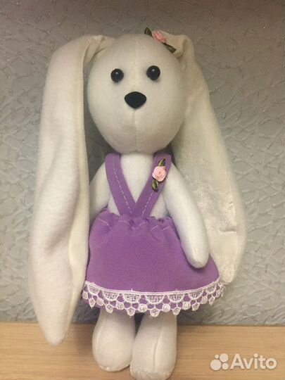 Текстильная игрушка Зайка