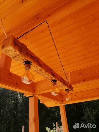 Светильники ручной работы для бань и дачь, терас