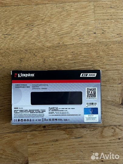 Ssd m2 kingston KC3000 1tb