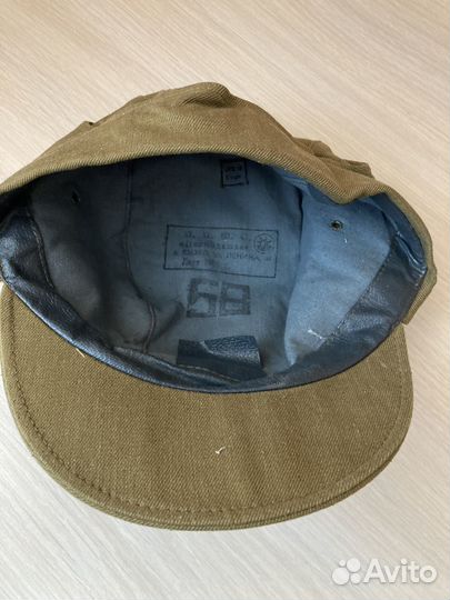 Кепка-афганка, ссср, 58, 59-й размер, со звездой