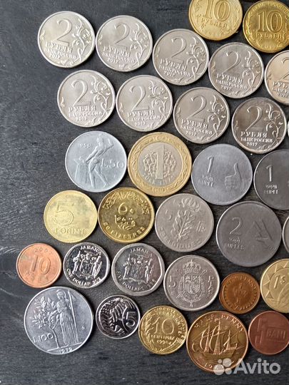 Монеты иностранные и юбилейные РФ обмен