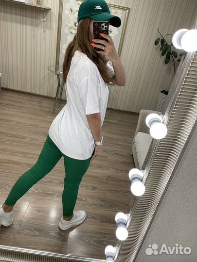 Костюм леггинсы футболка