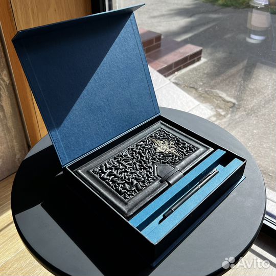 Подарочный набор мвд (ежедневник, ручка)