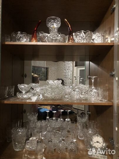 Хрустальная посуда СССР