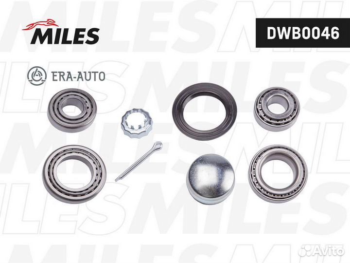 Miles DWB0046 Подшипник ступицы задний audi 100/80