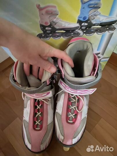 Роликовые коньки, р. 37-40