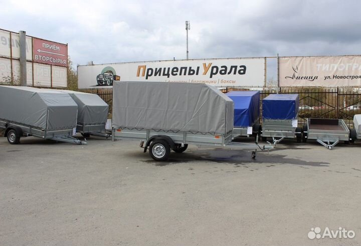 Прицеп Викинг 1530 идеален для тех, кто строится