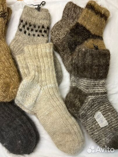 Носки и варежки из собачьей шерсти