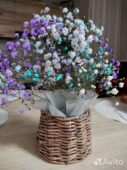 Гипсофила букеты,подарок учителю