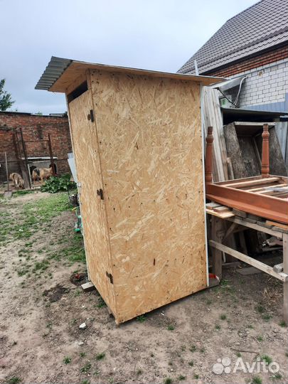 Дачный туалет деревянный